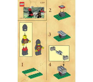 LEGO Weezil's Stone Bomber 1289 Instrucciones