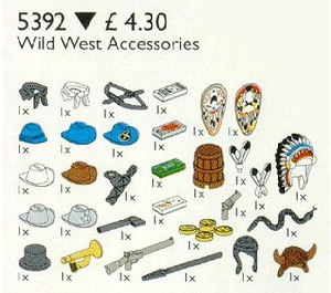 LEGO Western Accessories Set 5392