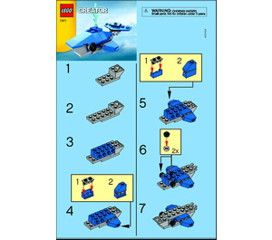 LEGO Walvis 7871 Instructions