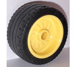 LEGO Wheel 18x12 with Black Tyre low profile 24x12 (18976/18977)