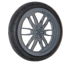 레고 Wheel 75 x 17mm with Motorcycle Tire 94.2 x 20 (88517)