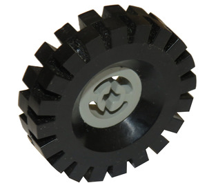 LEGO Wheel Hub 8 x 17.5 with Axlehole with Tire 43 x 11 (17 mm Inside Diameter) (3482)