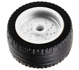 LEGO Wheel Rim Dia. 18 x 12 Stud with Black Tyre low profile 24x12