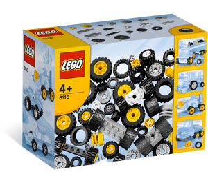 LEGO Wielen en Tyres 6118 Packaging