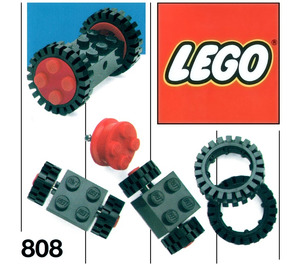 LEGO Wielen en Tyres 808