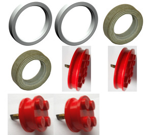 LEGO Wheels for the Motor (System) Set 404-4