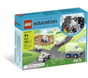 LEGO roues Set 9387 Packaging
