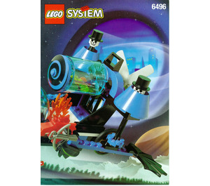 LEGO Whirling Time Warper Set 6496 Instructions