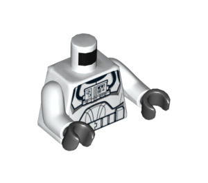 LEGO White 501st Clone Pilot Torso (973 / 76382)