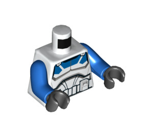 LEGO Weiß 501st Legion Jet Trooper Minifig Torso (973 / 76382)