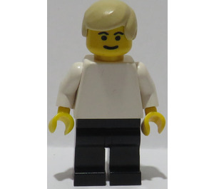 LEGO White and Black Team Player 2 Minifigure