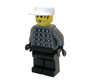 LEGO hvid og Grøn Goalkeeper med "1" Minifigur