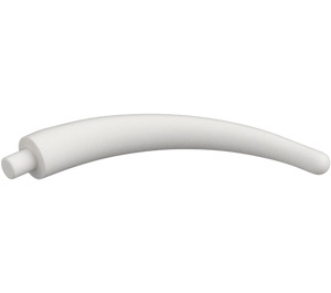 LEGO White Animal Tail End Section (40379)