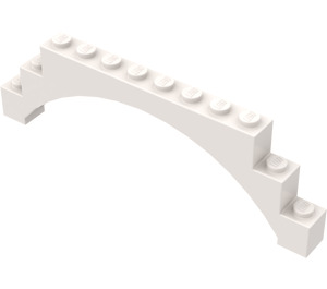 LEGO Blanco Arco 1 x 12 x 3 con arco elevado (14707)