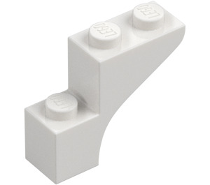 LEGO hvid Hvælving 1 x 3 x 2 (88292)