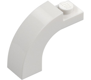 LEGO Bianco Arco 1 x 3 x 2 con Parte superiore curva (6005 / 92903)