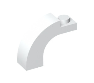 LEGO White Arch 1 x 3 x 2 with Curved Top (6005 / 92903)