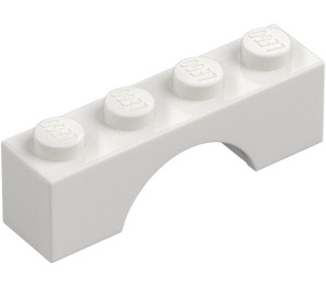 LEGO Bílá Klenba 1 x 4 (3659)