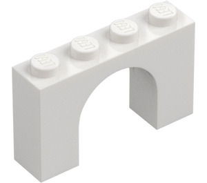 LEGO White Arch 1 x 4 x 2 (6182)