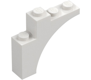 LEGO Blanc Arche 1 x 4 x 3 (80543)