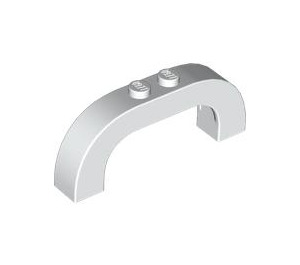LEGO White Arch 1 x 6 x 2 with Curved Top (6183 / 24434)