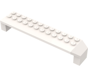 LEGO blanc Arche
 2 x 14 x 2.3 (30296)