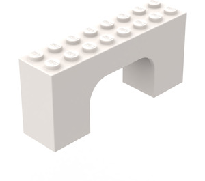 LEGO blanc Arche
 2 x 8 x 3 (4743)