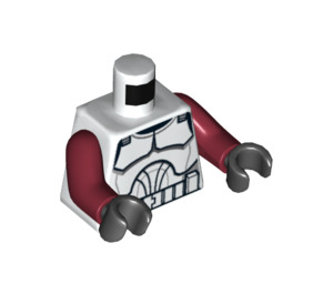 LEGO White ARF Elite Clone Trooper Torso (973 / 76382)