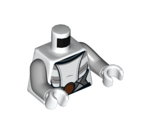 LEGO White Asajj Ventress Minifig Torso (973 / 76382)