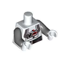 LEGO hvid AT-AT Chauffør Torso (76382 / 88585)