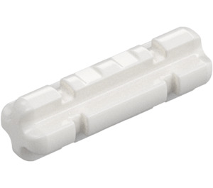 LEGO Blanc Essieu 2 avec Grooves (32062)