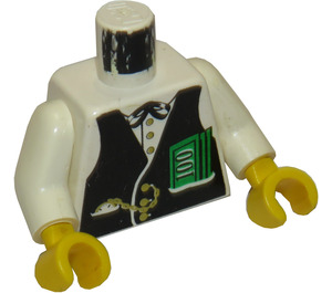LEGO Wit Banker Torso (973)