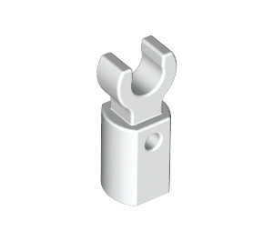 LEGO White Bar Holder with Clip (11090 / 44873)