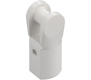 LEGO White Bar Holder with Handle (23443 / 49755)