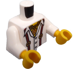 LEGO Biały Barman Dareth Tułów (973 / 76382)