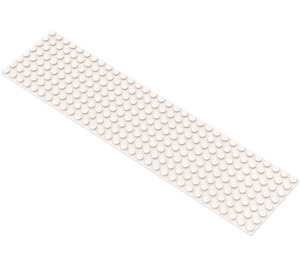 LEGO White Baseplate 8 x 32