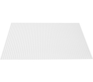 LEGO Weiß Grundplatte 11010
