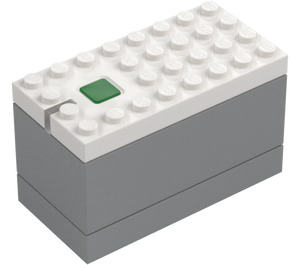 LEGO Bianco Batteria Scatola Powered Su Bluetooth Centro di connessione NO. 4 (28738)