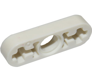 LEGO White Beam 3 x 0.5 Thin with Axle Holes (6632 / 65123)