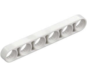 LEGO White Beam 6 x 0.5 Thin (28570 / 32063)