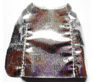 LEGO White Belville Sleeveless Vest with Chrome Silver Decoration (47683)