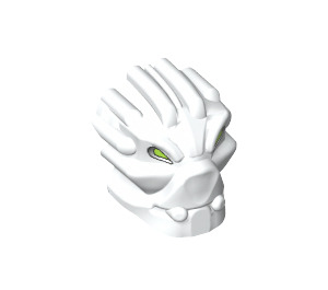 LEGO White Bionicle Inika Toa Matoro Head (56662)