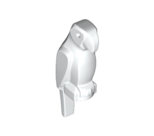 LEGO Weiß Vogel mit breitem Schnabel (27063)