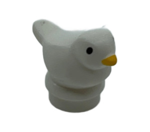 LEGO blanc Oiseau avec Jaune Le bec (48831 / 100043)
