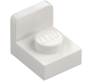 LEGO Blanc Support 1 x 1 avec 1 x 1 assiette En haut (36840)