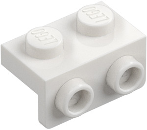 LEGO White Bracket 1 x 2 - 1 x 2 (99781)