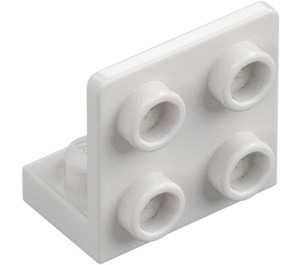 LEGO White Bracket 1 x 2 - 2 x 2 Up (99207)