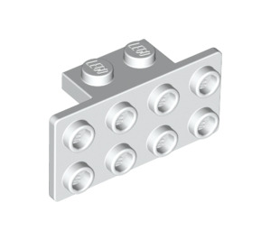 LEGO White Bracket 1 x 2 - 2 x 4 (21731 / 93274)