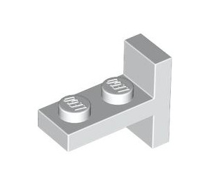 LEGO White Bracket 1 x 2 with Vertical Tile 1 x 2 (4585)