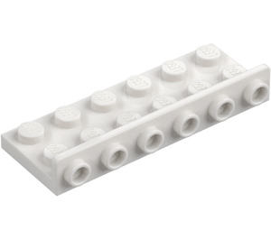 LEGO Vit Fäste 2 x 6 med 1 x 6 Upp (64570)